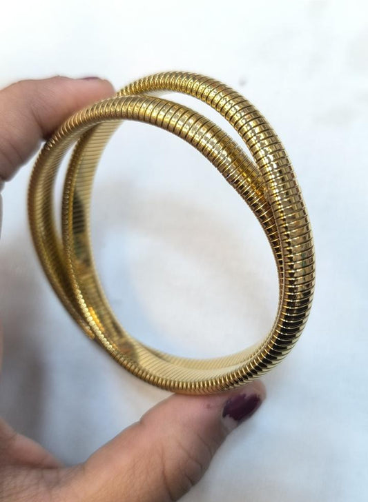 Two layer twisted Bracelet